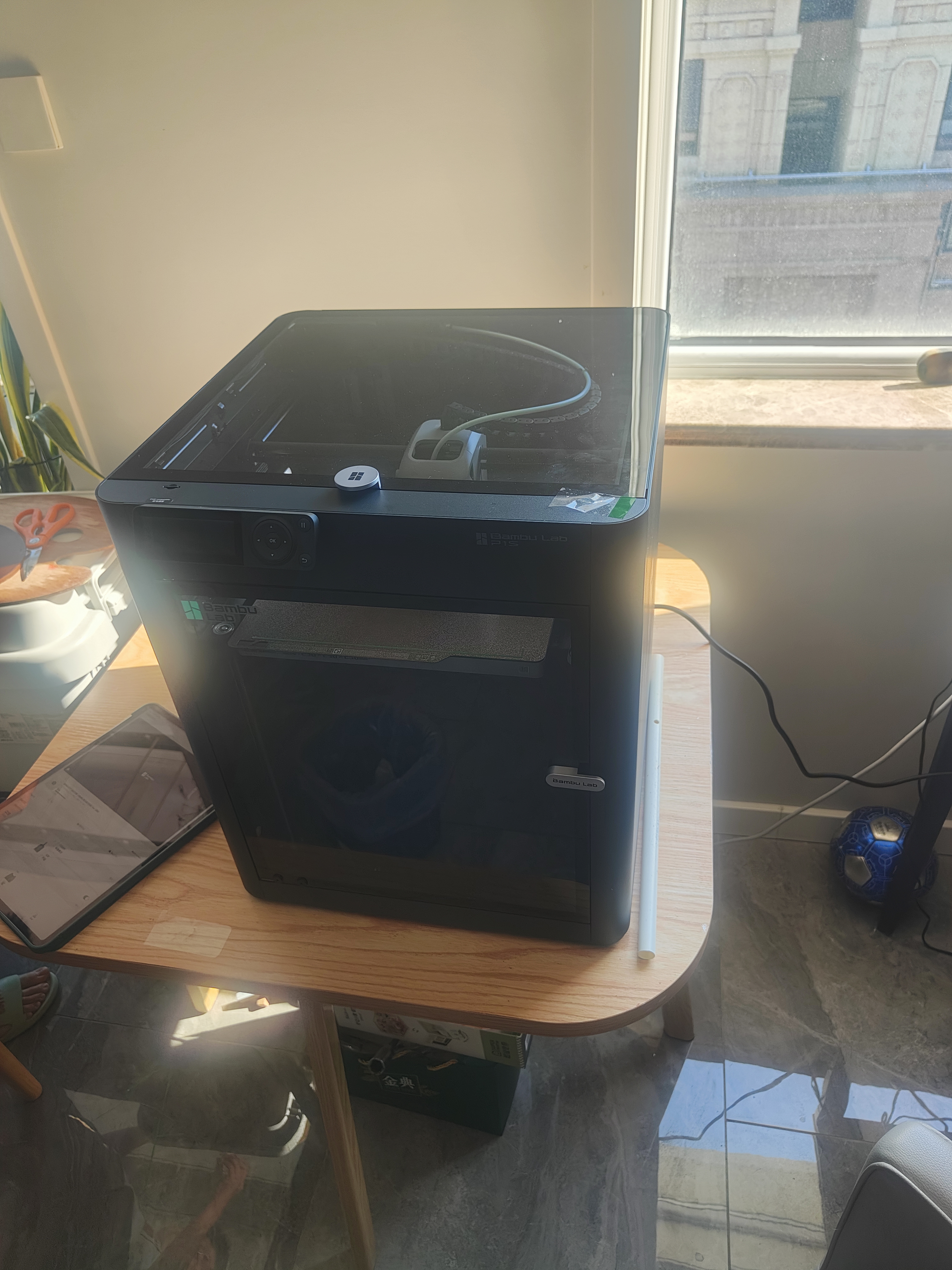 拓竹P1S 3D打印机儿童礼物桌面家用FDM全自动调平大尺寸高速3d打印机器【大陆版】 实拍图