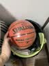斯伯丁（SPALDING）篮球7号吸湿PU皮室内外通用耐磨成人青少年儿童比赛训练球78-230Y 实拍图