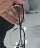 依视路（ESSILOR） 新款商务男镜架时尚镜框女配依视路镜片近视定制眼镜网上配镜 钛金属-4023BK-黑色 镜框+依视路A4防蓝光1.60现片 实拍图