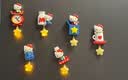 名创优品（MINISO）三丽鸥复古餐厅盲盒星星发光冰箱贴玩具摆件周边生日礼物女 端盒 实拍图