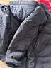 坦博尔羽绒服男可脱卸帽宽松大码男士商务保暖外套510505D 黑色 180  实拍图