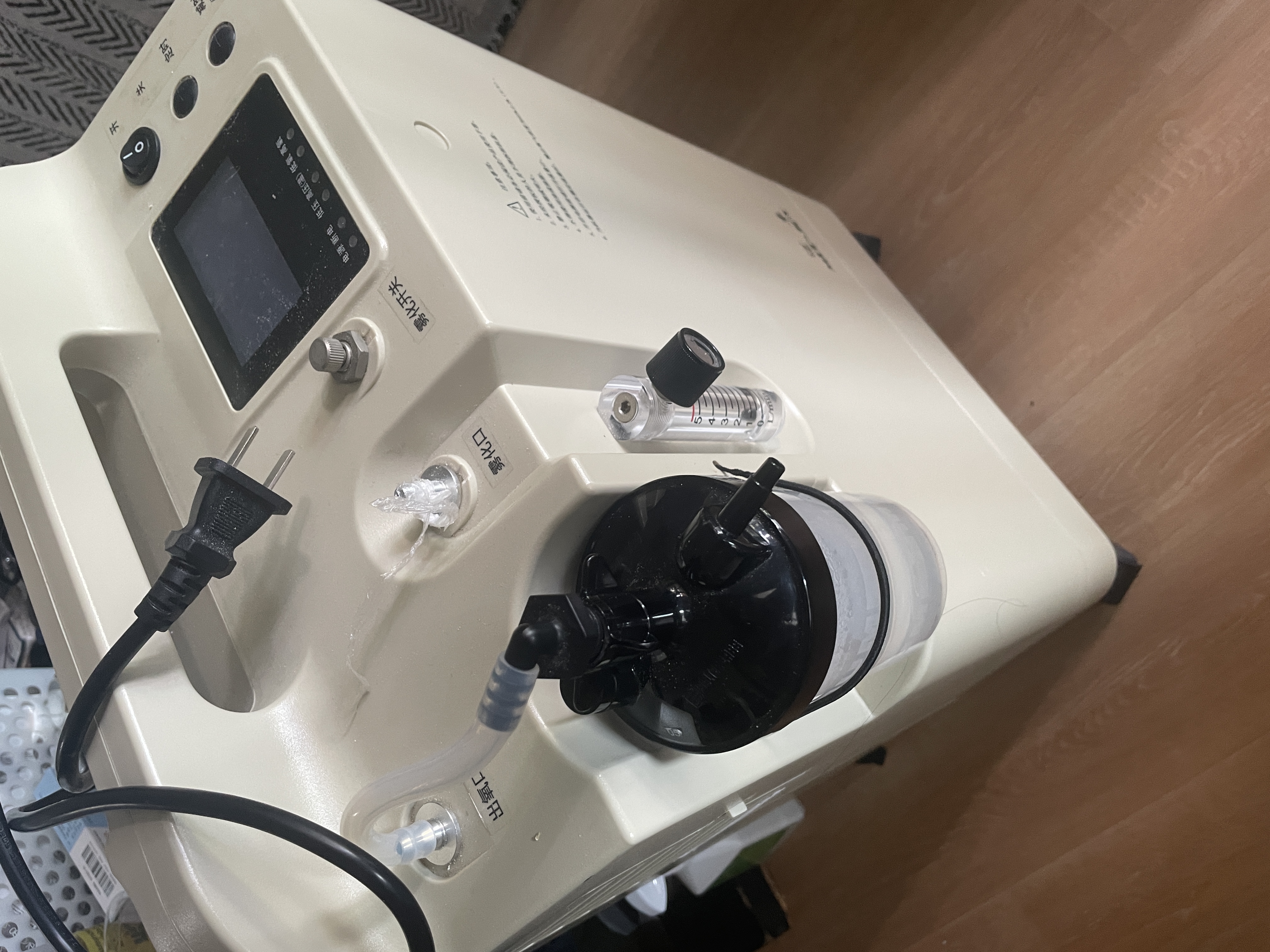 迈卓医用制氧机JAY-5DW老人家用5L吸氧机可雾化十大品牌 实拍图