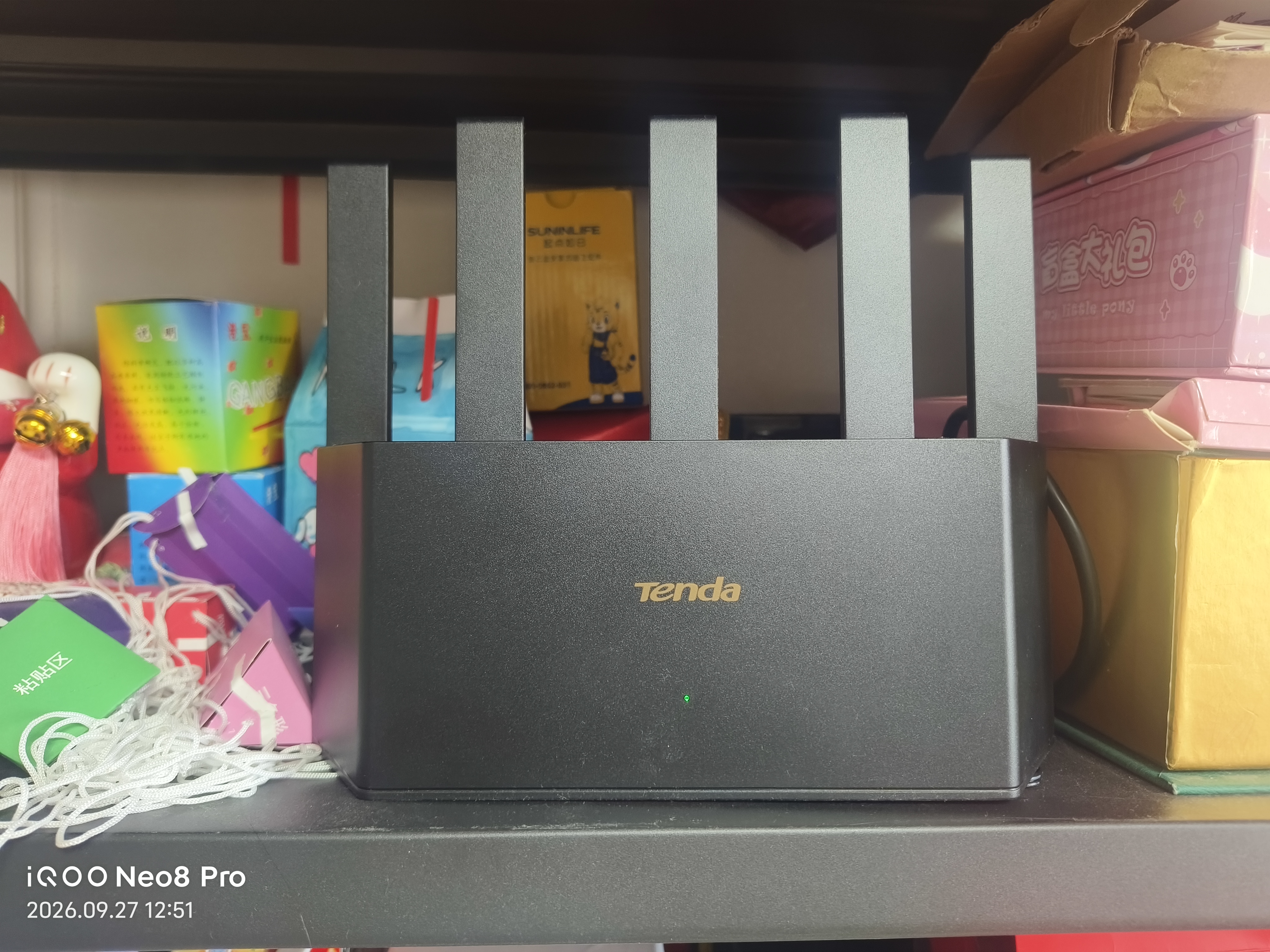 Tenda腾达路由器WiFi7【云霄BE5100】千兆穿墙王信号放大器增强无线超强2.5g网口家用电竞立式BE6L Pro 实拍图