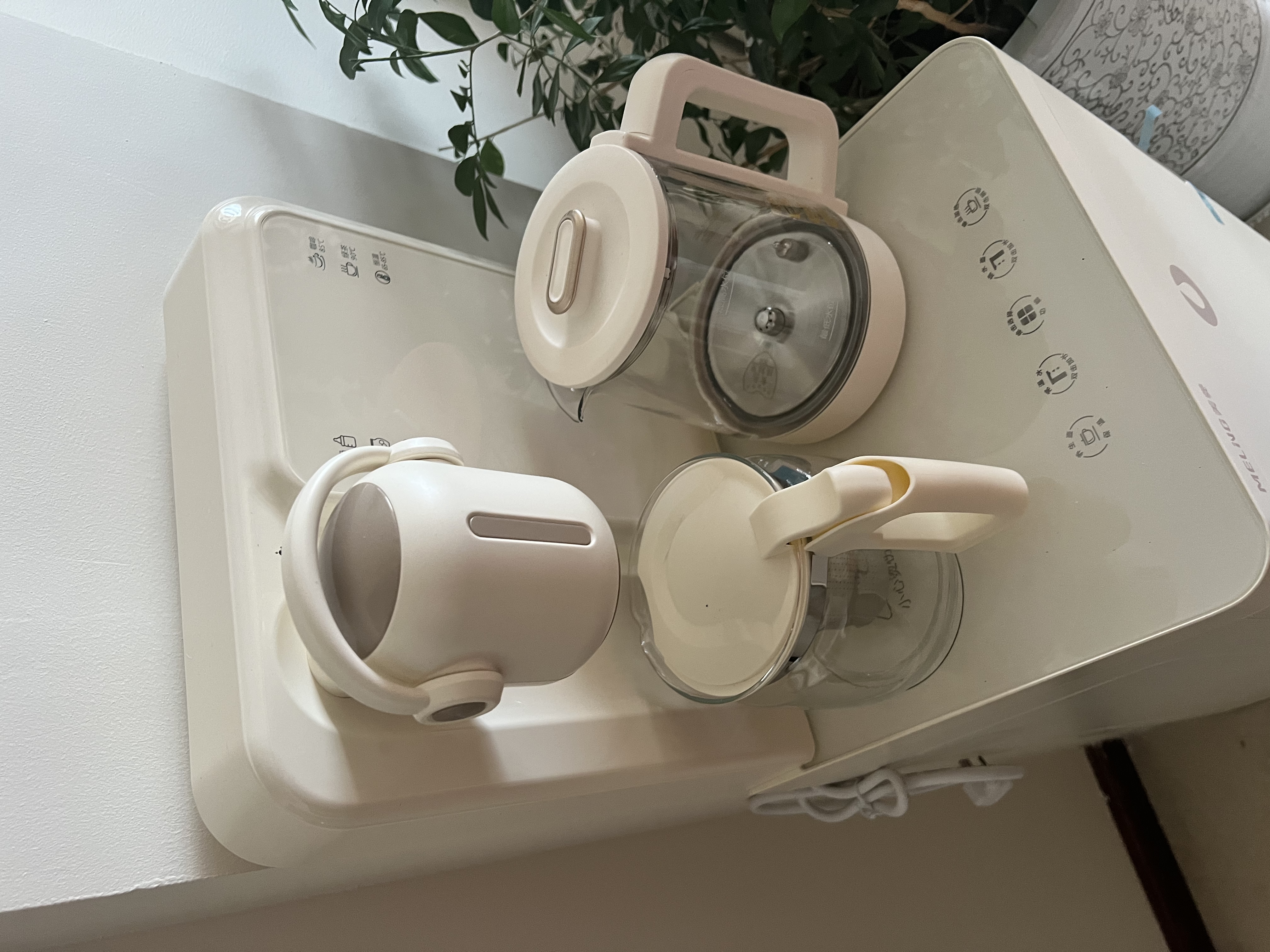 美菱鲜活水茶吧机家用富锶防溢多功能办公室立式饮水机茶吧柜智能自动上水烧水壶MC-N08鲜活水1.0 实拍图