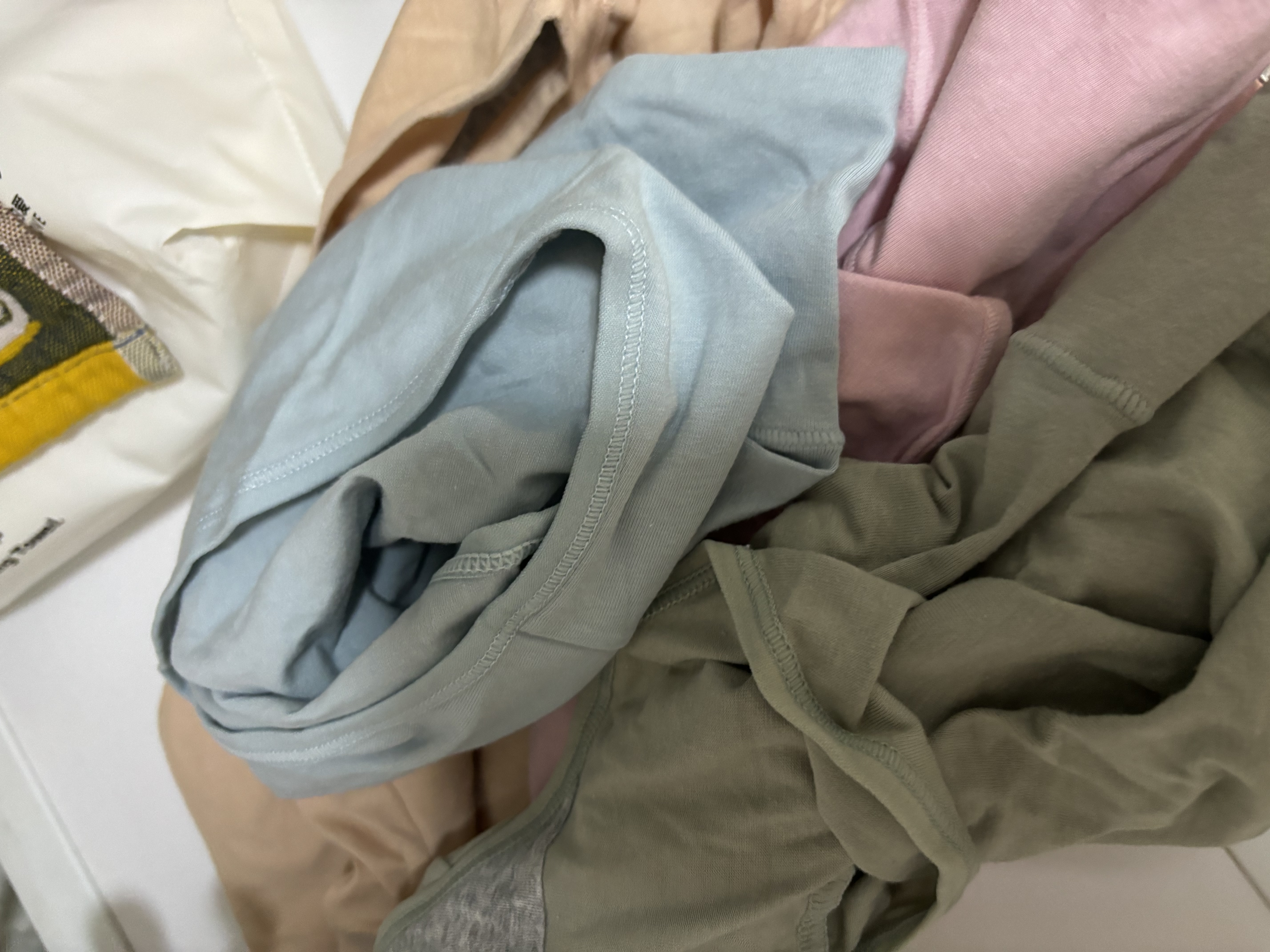 浪莎高腰内裤女4条纯棉抑菌裆女士收腹舒适大码棉质三角裤 实拍图