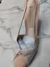 CHARLES&KEITH缎面蝴蝶结尖头高跟凉鞋女生日礼物送女友CK1-60361556 Light Pink浅粉色 38 实拍图
