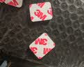 3MEVA泡棉双面胶带 泡沫双面胶墙面免钉加厚固定胶免打孔 20*25mm（20片）-黑色 实拍图