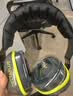 代尔塔经典隔音耳罩 防噪音 睡眠耳机工业降噪26db 车间工作射击打鼓睡觉学习 103006 新款灰色(耳塞1付+眼罩1只) 实拍图