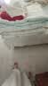 水星家纺被子冬季被芯子母被芯二合一抗菌纤维被褥220cm*240cm蓝约9.4斤 实拍图