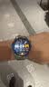 华为HUAWEI WATCH 5 46mm高端款航天级钛合金表壳木星棕素皮复合表带eSIM通话手表 实拍图