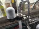 美的（Midea）水龙头过滤器家用厨房自来水净水器 活性炭12级精滤 可清洗 除氯除异味除垢 通用安装前置滤水器 6芯装【6年免换芯】活性炭增强版滤芯 实拍图