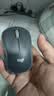 罗技（Logitech）M185无线鼠标(M186 M187P外型)办公鼠标家用笔记本台式机电脑鼠标 Mac鼠标电池中小手小巧便携商务 M185灰边 实拍图