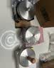 onlycook304不锈钢肉饼模具 压汉堡肉饼牛肉饼虾饼磨具 家用压饼器 小号 实拍图