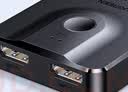 绿联HDMI2.0双向切换器扩展器一拖二4K60Hz高清二进一出1转2 笔记本电脑接显示器分屏电视投屏70607 实拍图