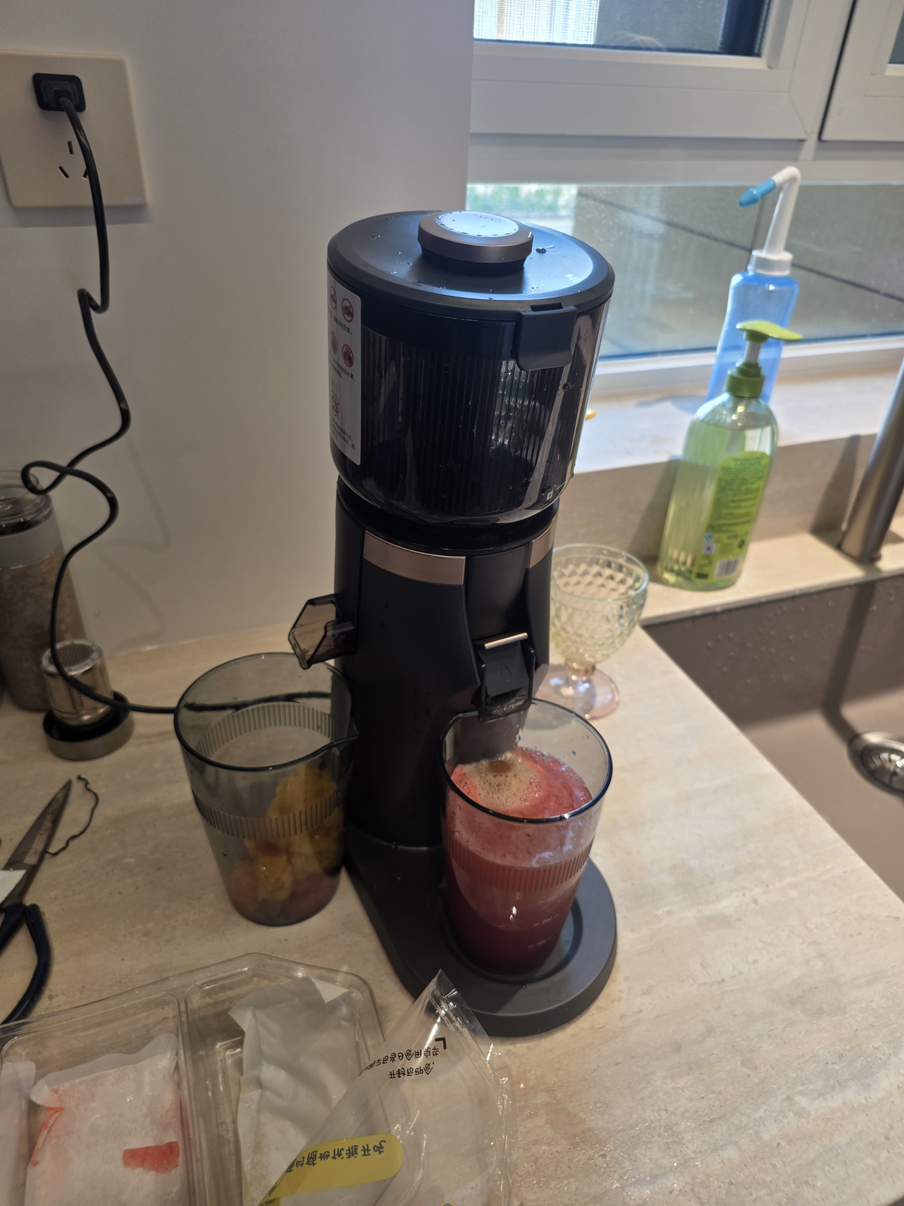 追觅家用榨汁机 NFC原汁机SJ30 渣汁分离125mm大口径 低速冷榨 辅食机料理机 母婴好物 2026新款 实拍图