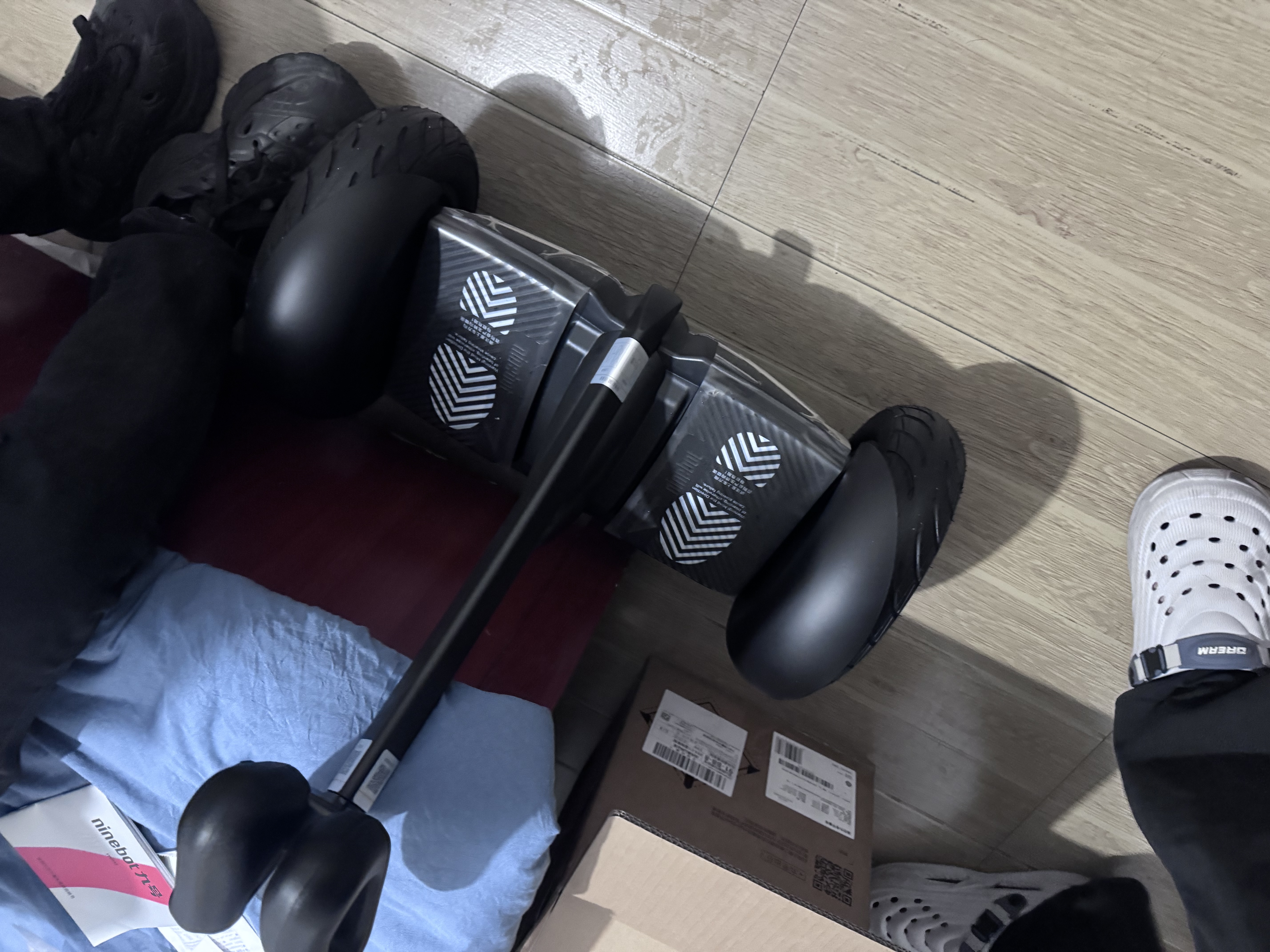 九号（Ninebot）电动平衡车Mini黑色智能代步礼物长续航腿控成年人两轮电动车体感小九非燃动版Plus 实拍图