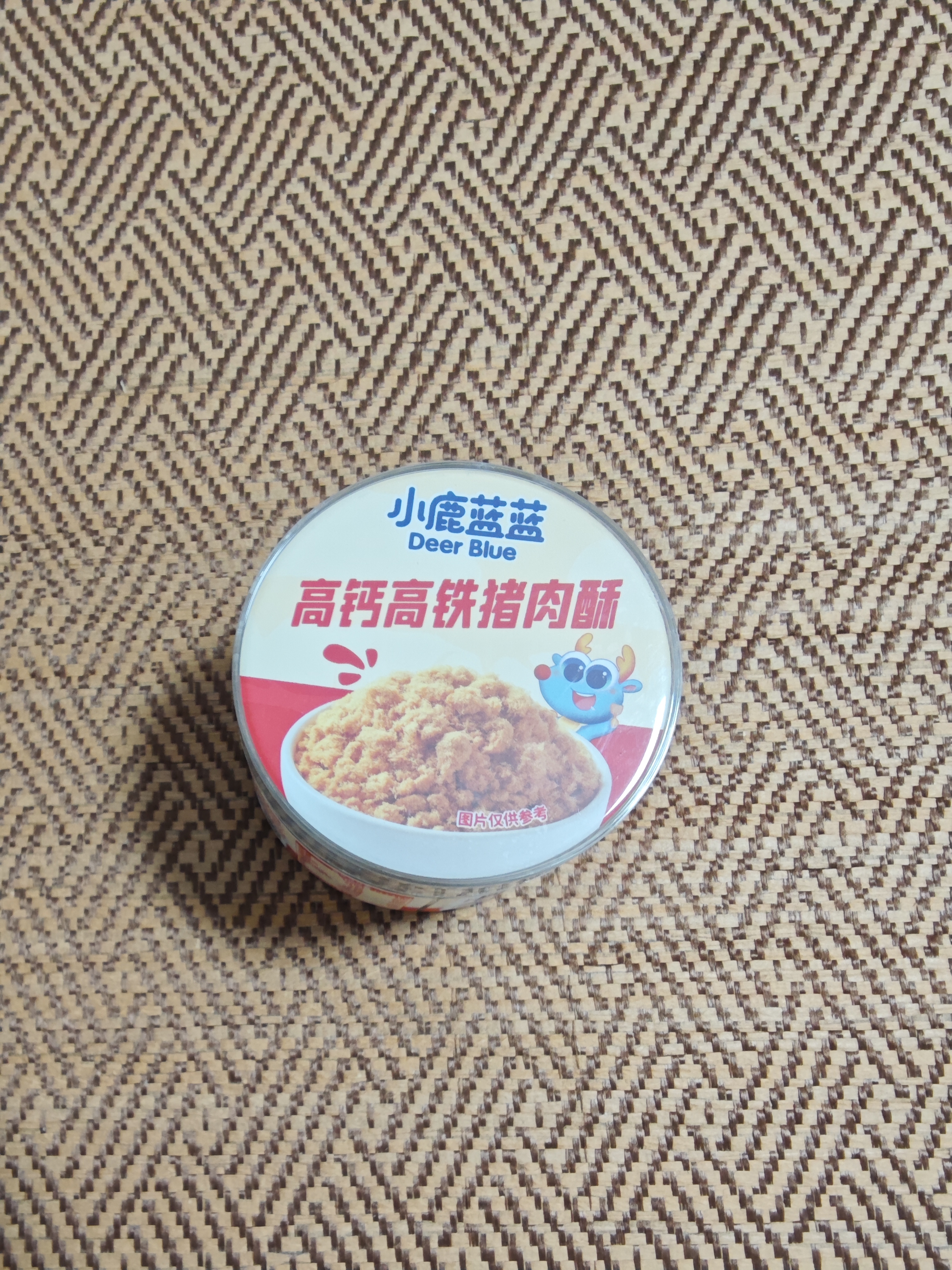 小鹿蓝蓝宝宝高蛋白高铁猪肉酥65g/罐儿童零食拌饭拌面调味 实拍图