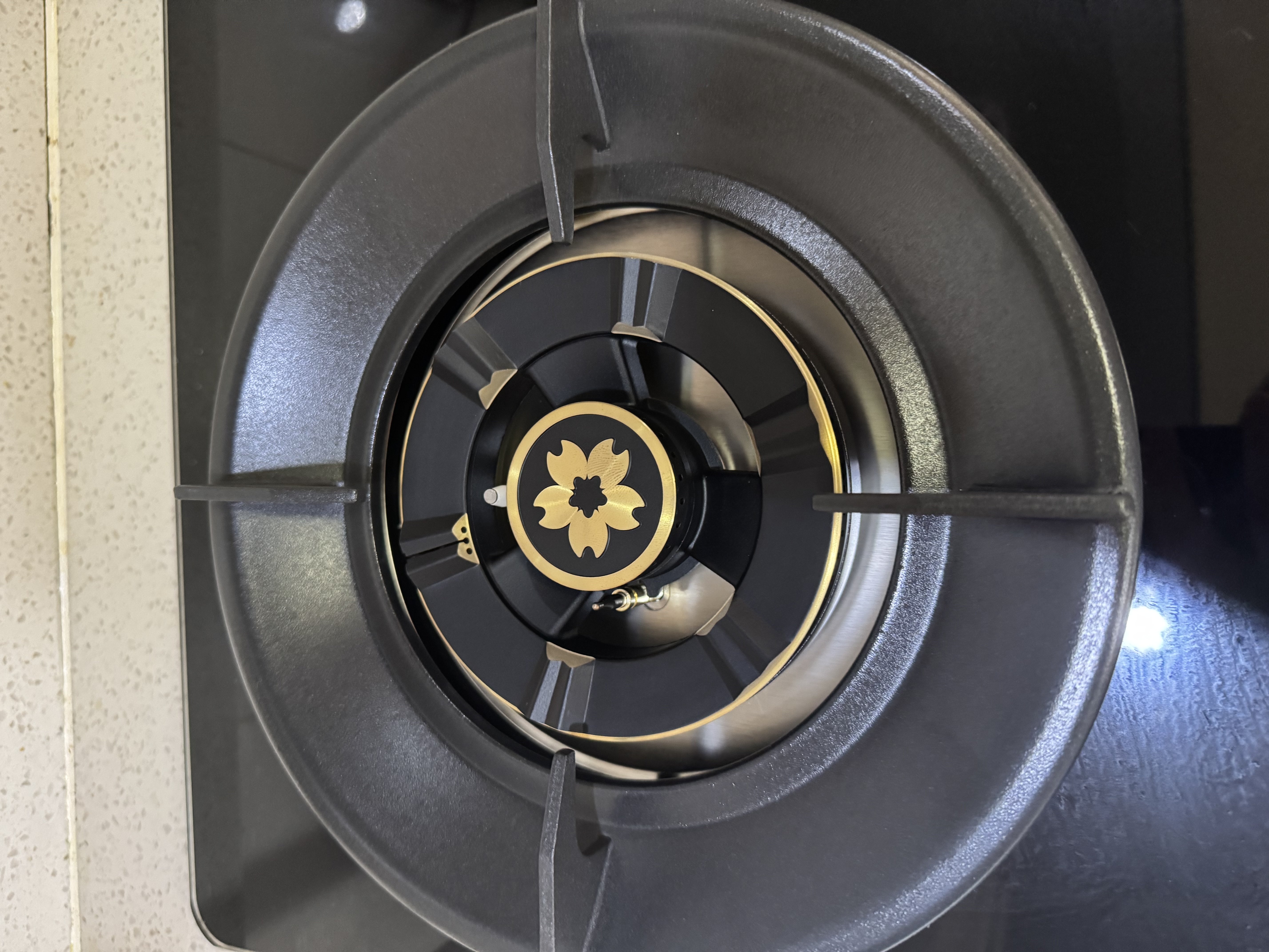 樱花（SAKURA）燃气灶双眼玻璃灶台式嵌入两用家用5.2KW大火力天然气多段控火 JZT-JGC08 实拍图