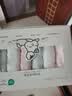 全棉时代 口水巾手帕婴儿纯棉水洗纱布宝宝擦脸巾方巾25*25cm 6条/盒 【手帕 6条装】粉蓝白 | 25×25cm 实拍图