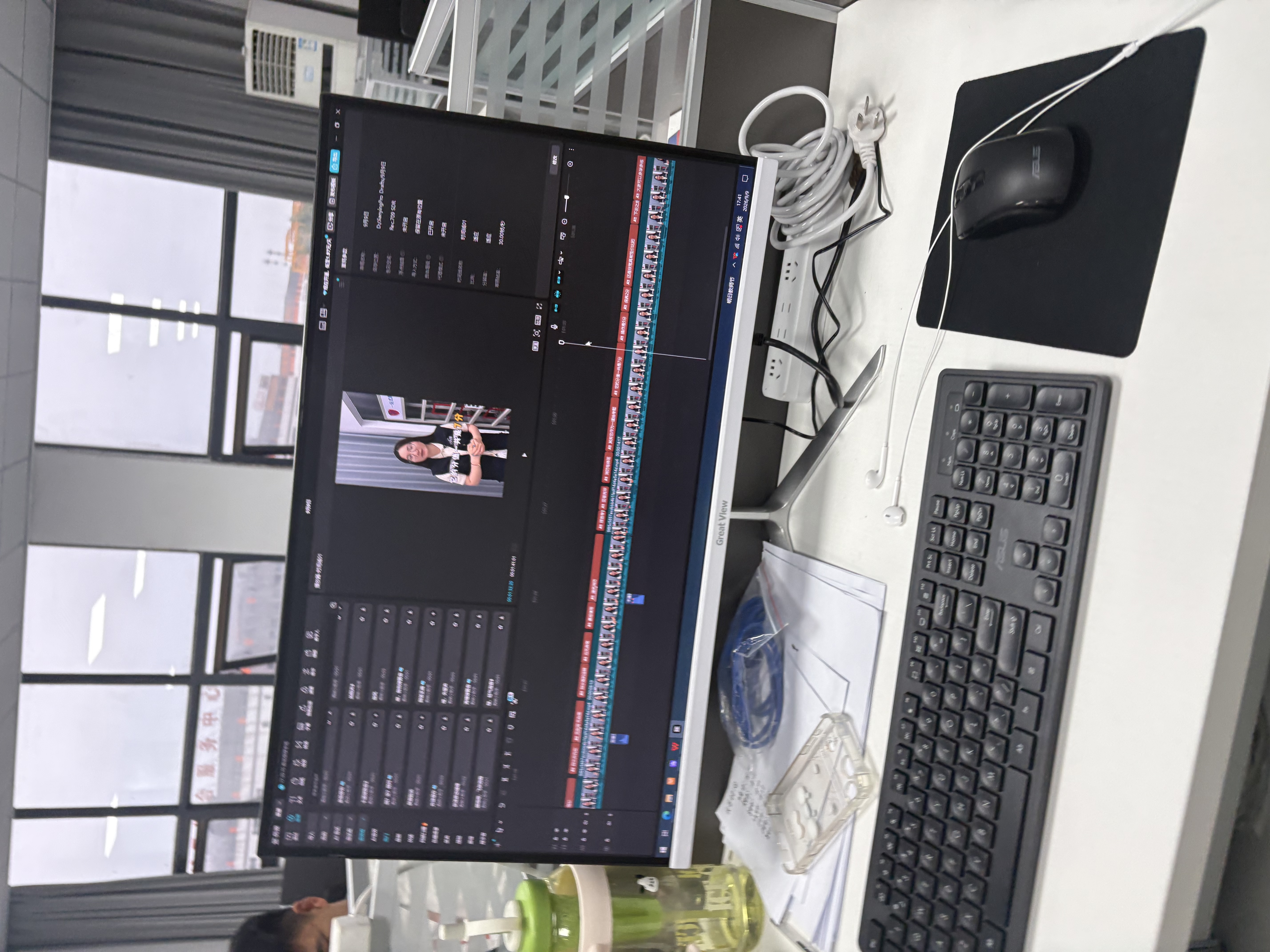 华硕【14代酷睿i7】台式电脑主机独显商务办公政府企业补贴游戏台式家用设计渲染组装DIY电脑整机全套 华硕主机+27英寸【蓝光护眼显示器】五年质保 【终端AI】15代Ultra+1T+RTX5060 实拍图