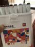 得力（deli）64色圆杆丙烯马克笔儿童学生桶装水彩笔生日礼物防水手绘咕卡荧光记号笔涂鸦HM353美育开学必备 实拍图