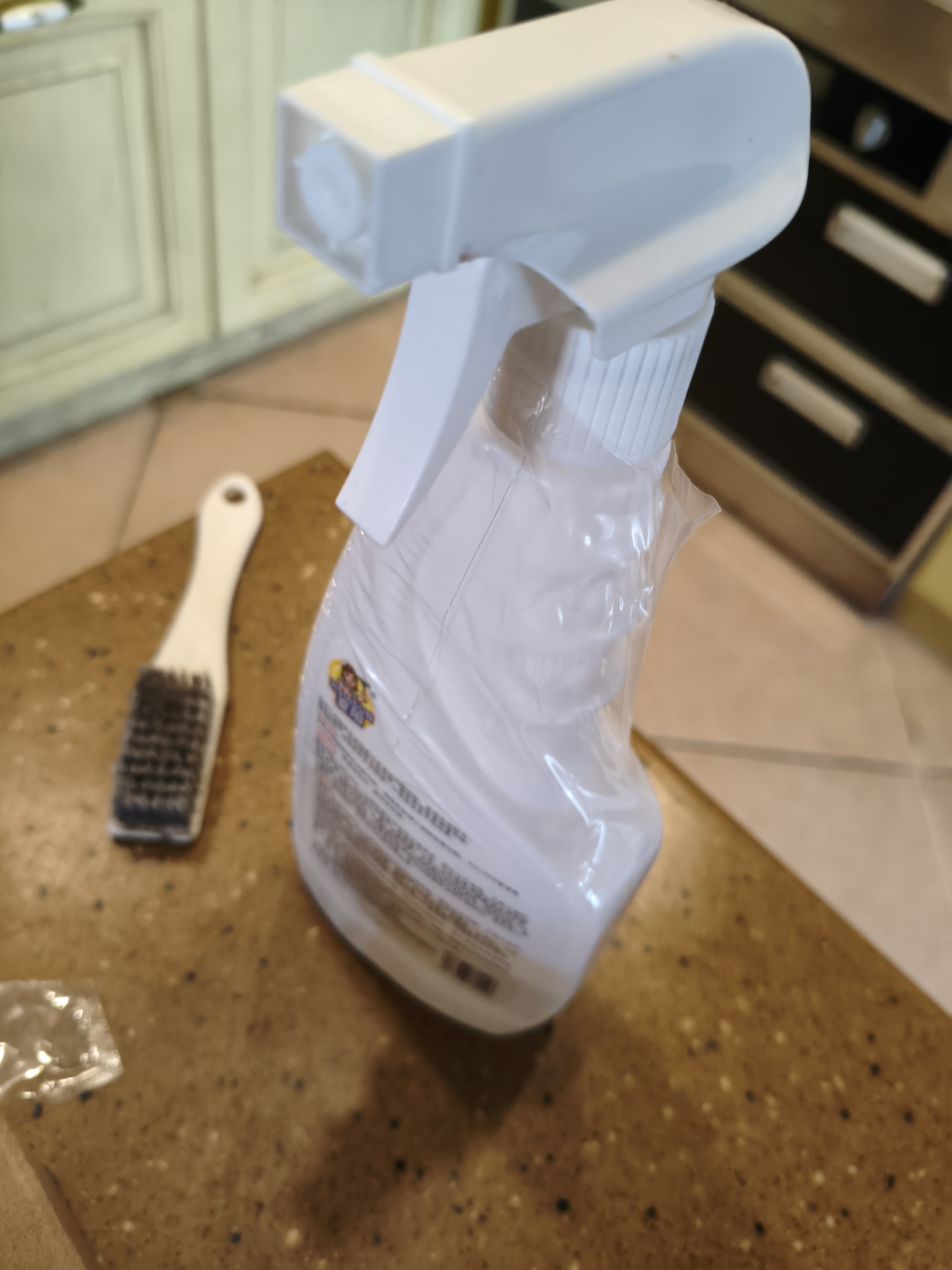 夏阳（XIAYANG）水泥清洗剂 水泥克星500ml*2 水泥溶解剂 地板瓷砖汽车水泥清洁剂 实拍图
