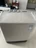 美的（Midea）双桶洗衣机半自动8公斤 品质双电机双缸洗脱分离大件轻松洗 以旧换新家电焕新补贴 双缸 实拍图