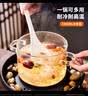 尚烤佳（Suncojia）围炉煮茶玻璃罐 煮茶壶 高硼硅玻璃锅 煮红酒锅银耳汤锅 实拍图