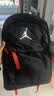 耐克（NIKE）耐克AJ乔丹电脑双肩包简约大容量隔层旅行包学生书包背包 实拍图