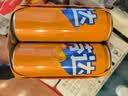 可口可乐（Coca-Cola）芬达Fanta 摩登罐碳酸饮料汽水饮料330ml*24罐 包装随机发 实拍图