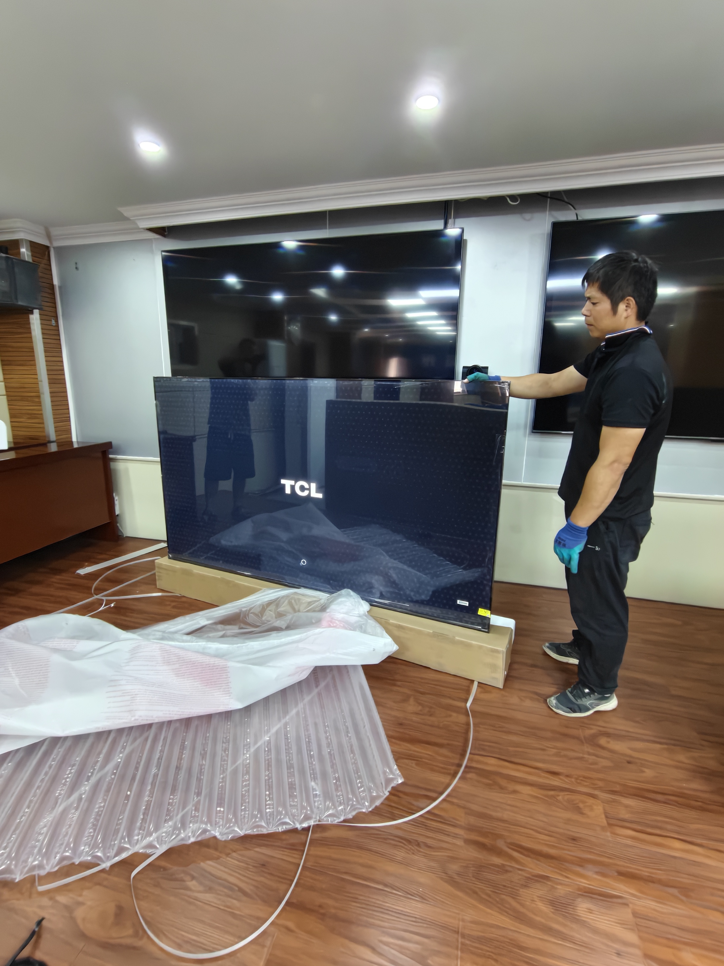 TCL电视 85V8M Pro 85英寸 360Hz超高刷 量子点高色域 安桥音响 WiFi6 能效补贴 电视2026新款 实拍图