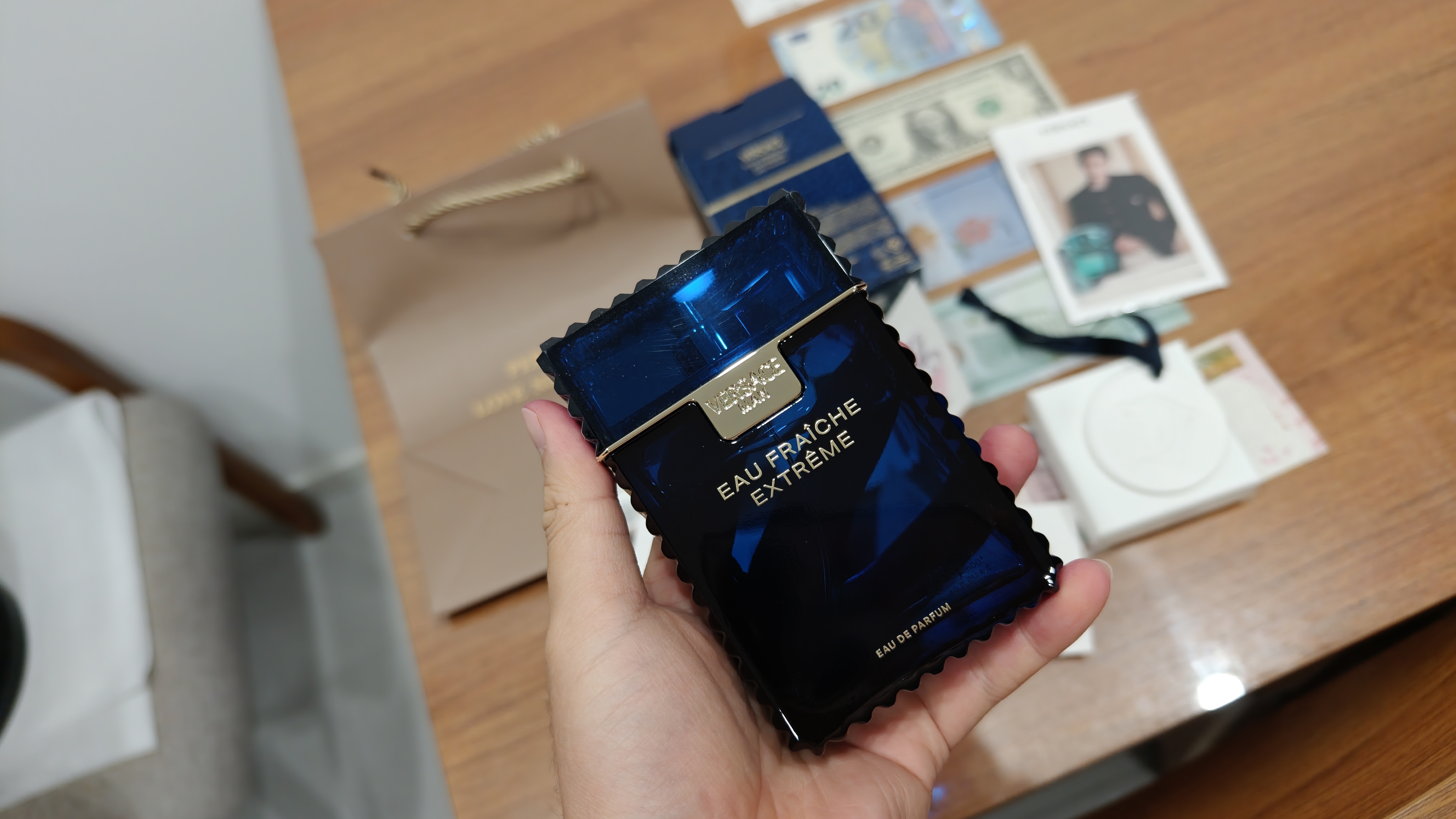 范思哲（VERSACE）丁禹兮同款远岸之息男士香水100ml 琥珀调浓香水生日礼物送男友 实拍图