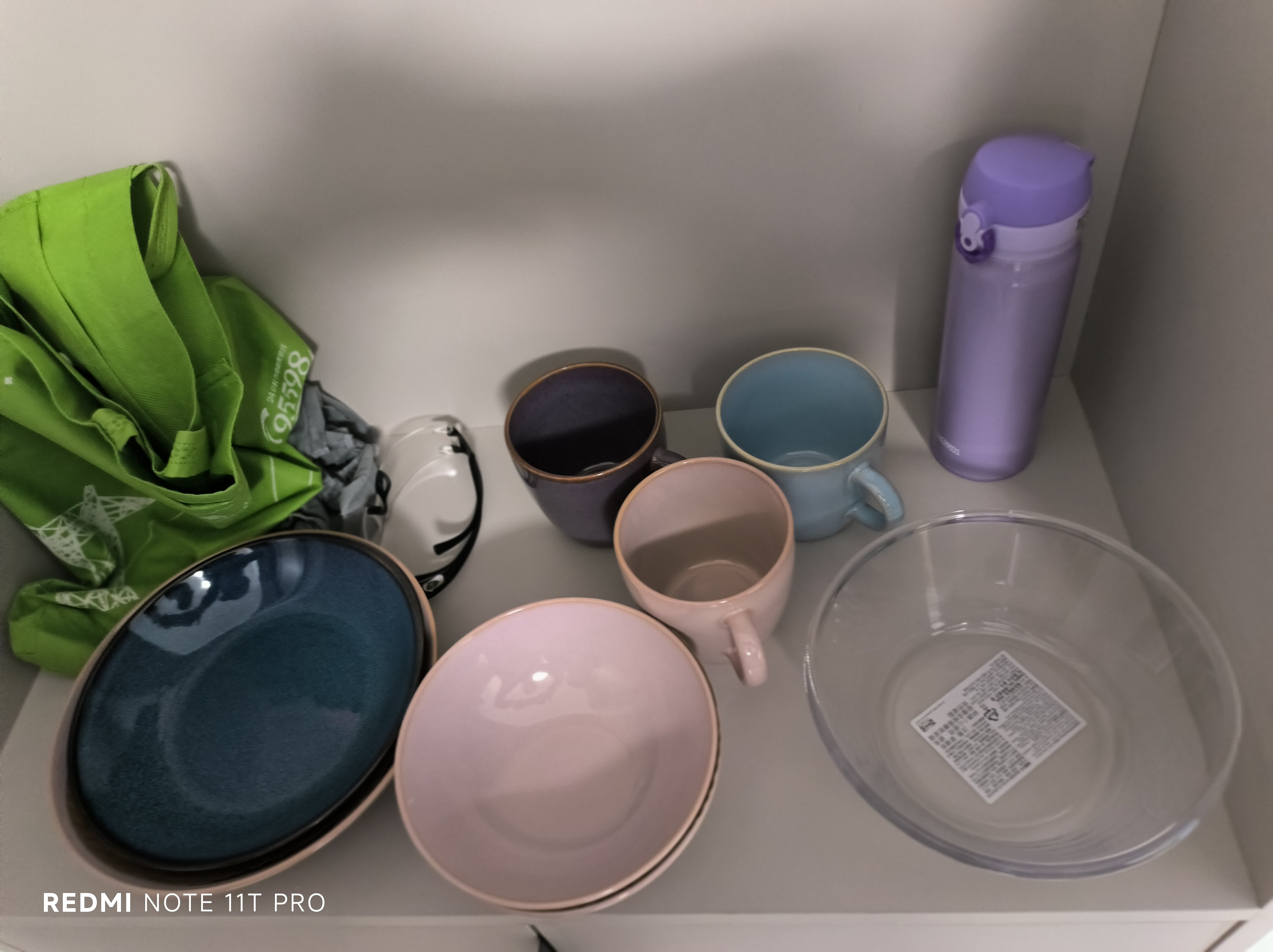 宜家（IKEA）VARDAGEN瓦达恩上菜用碗家用餐具透明玻璃碗汤碗沙拉碗 上菜用碗20cm 实拍图