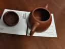 京东京造宜兴紫砂壶 手工茶壶【原矿紫泥】煮泡茶具 秦权壶 170ml礼盒装 实拍图