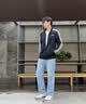 adidas休闲舒适三条纹立领夹克外套卫衣男装秋季阿迪达斯轻运动 黑色/白（推荐选大一码）   M 实拍图