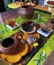 万品珍茶叶宫廷普洱熟茶 正宗十年云南勐海古树醇料中秋茶叶礼盒400g 实拍图