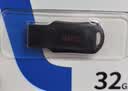 朗科（Netac）32GB USB2.0 U盘U196 黑旋风车载电脑两用闪存盘 黑红色小巧迷你加密U盘 实拍图
