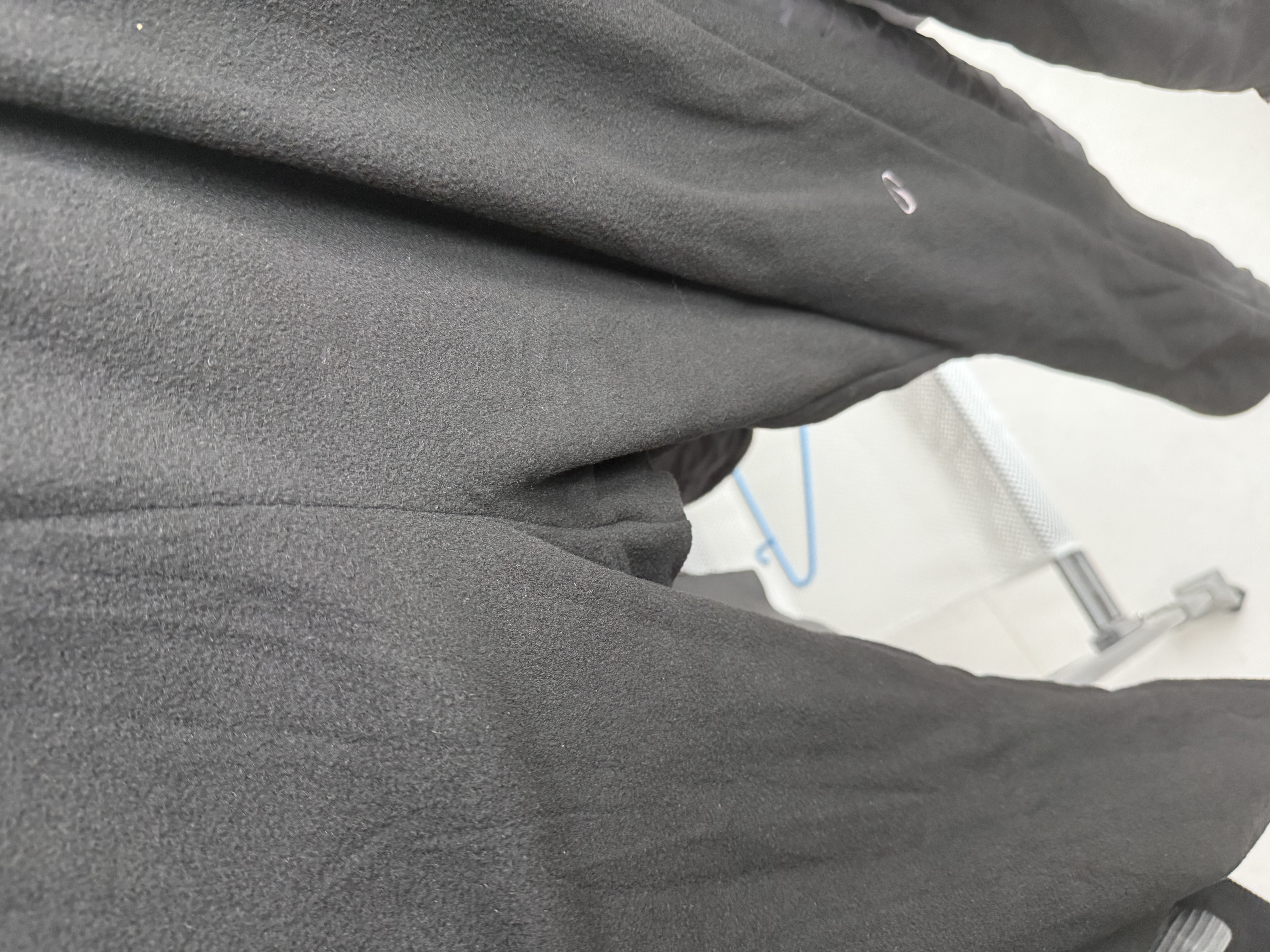 迪卡侬（DECATHLON）抓绒裤户外秋冬男女保暖裤内胆绒裤运动加绒秋裤直筒裤裤子 男款-黑色（新老款随机发货） L 实拍图