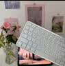 果坊【热卖榜·第1名】妙控鼠标键盘适配苹果ipad平板MacBook笔记本电脑台式air 无线蓝牙键鼠套装静音 【妙控键盘-苹果白】原厂质量认证丨原版妙控键位 顶配同芯【官新1:1还原丨妙控手势】 实拍图