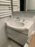 TOTO浴室柜套装0.9米浴室柜+台下盆+抽拉龙头(柜体黑/白可选)  (06-A) 实拍图