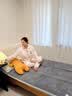 奥克斯（AUX）【高温断电】单人安全速热3C认证家用电热毯电褥子石墨烯可机水洗 实拍图