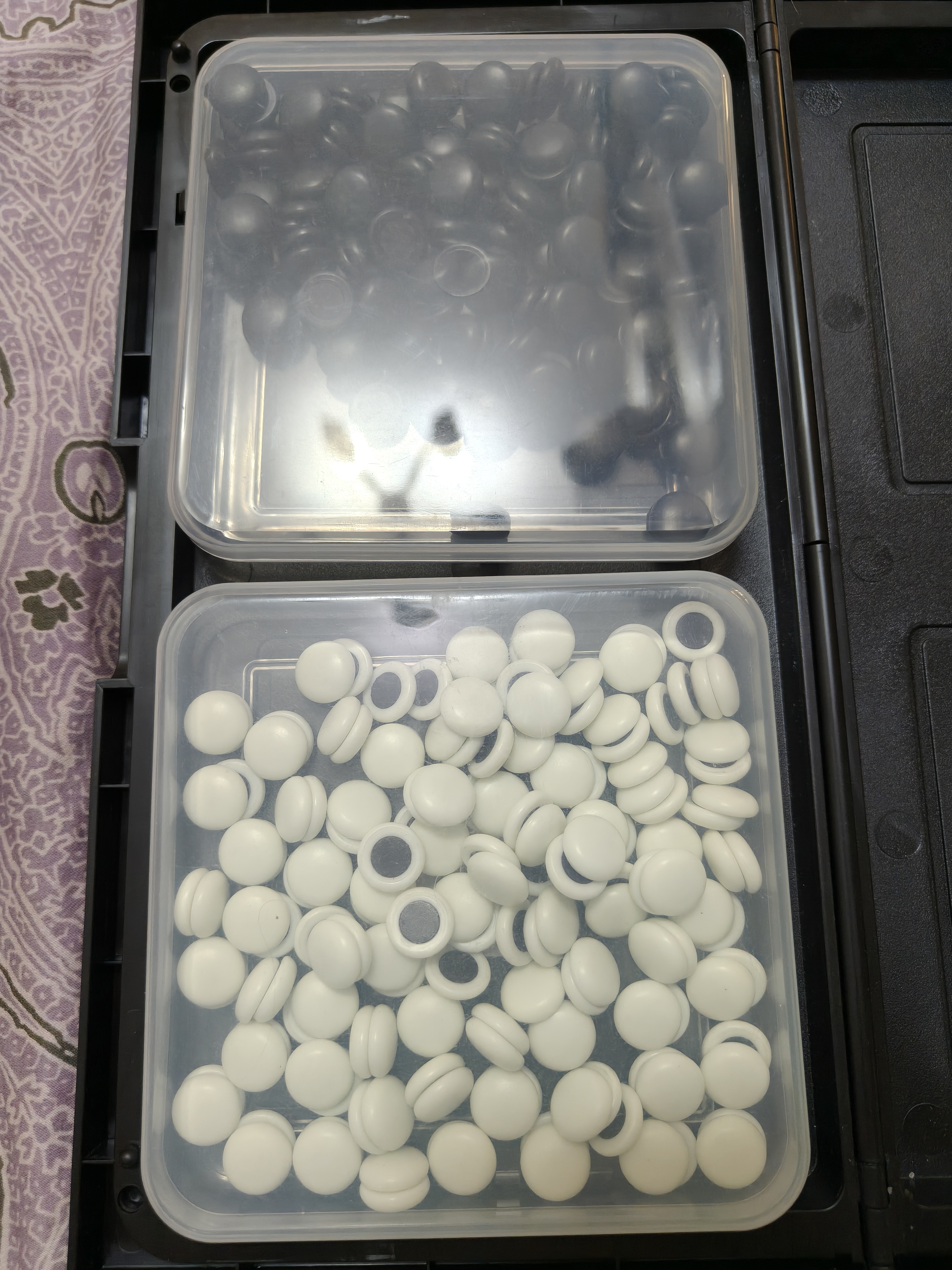 得力（deli）围棋套装学生五子棋磁石围棋成人儿童桌游开学礼物大号围棋露营 实拍图