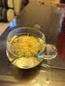茗愿高硼硅玻璃花茶杯办公泡水茶杯耐高温防炸裂隔热透明带把手玻璃杯 【大容量花茶杯】400ml 实拍图