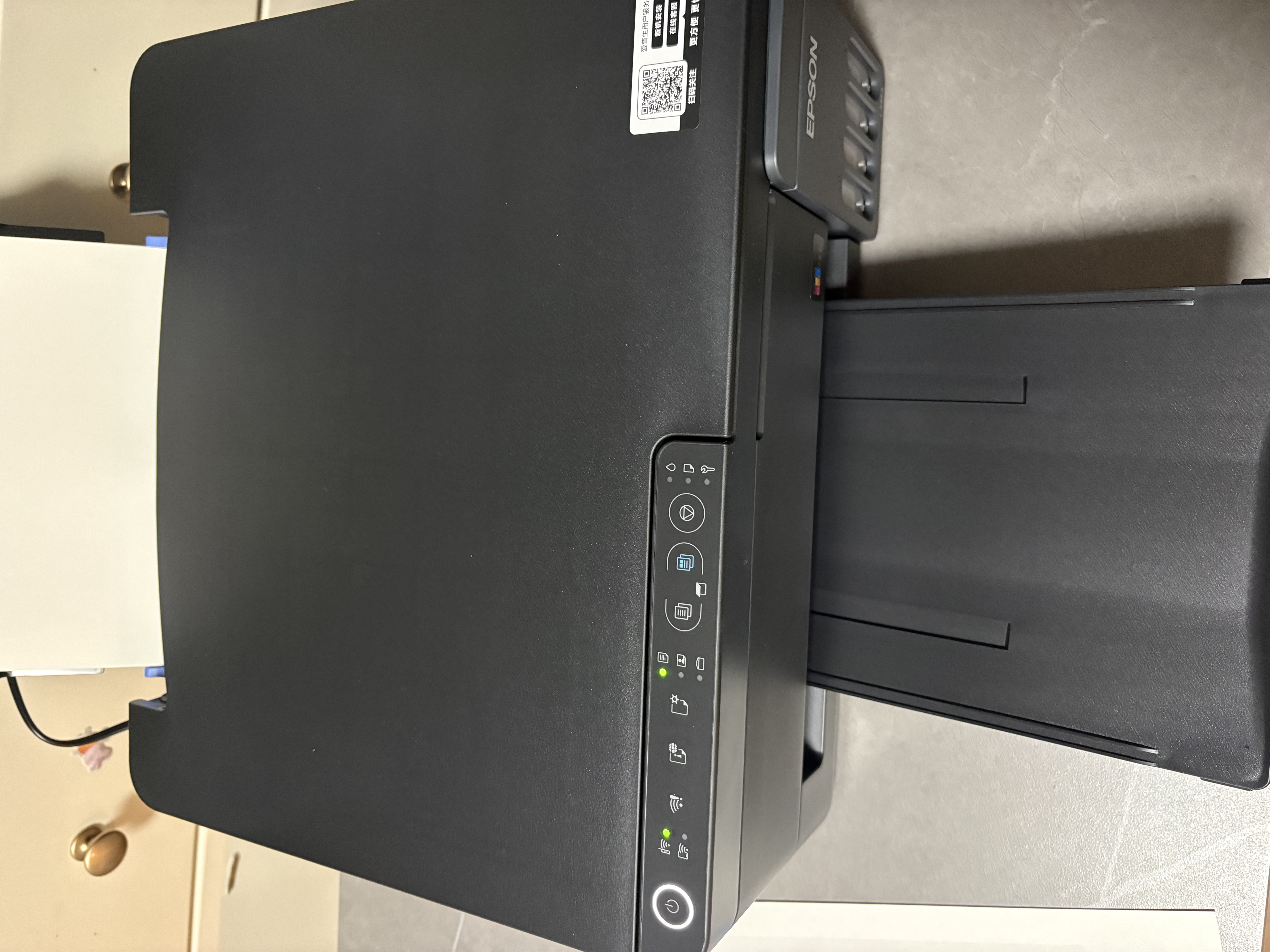 爱普生（EPSON）【6代新品】L3353墨仓式彩色家用AI学习打印机 L3251/L3255升级版(打印复印扫描 微信/无线 黑色） 实拍图