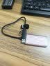 联想（Lenovo ）1TB 移动固态硬盘（PSSD）PS6 Type-c USB 3.2手机直连 速度550MB/s 锆石粉 实拍图
