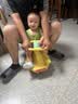 babycare儿童扭扭车防侧翻玩具溜溜车大人可坐宝宝礼物3-6岁 洛克黄无音乐 实拍图