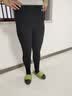 猫人羊羔绒春季打底裤女2026新款高腰保暖加绒加厚外内穿纯棉九分秋裤 实拍图