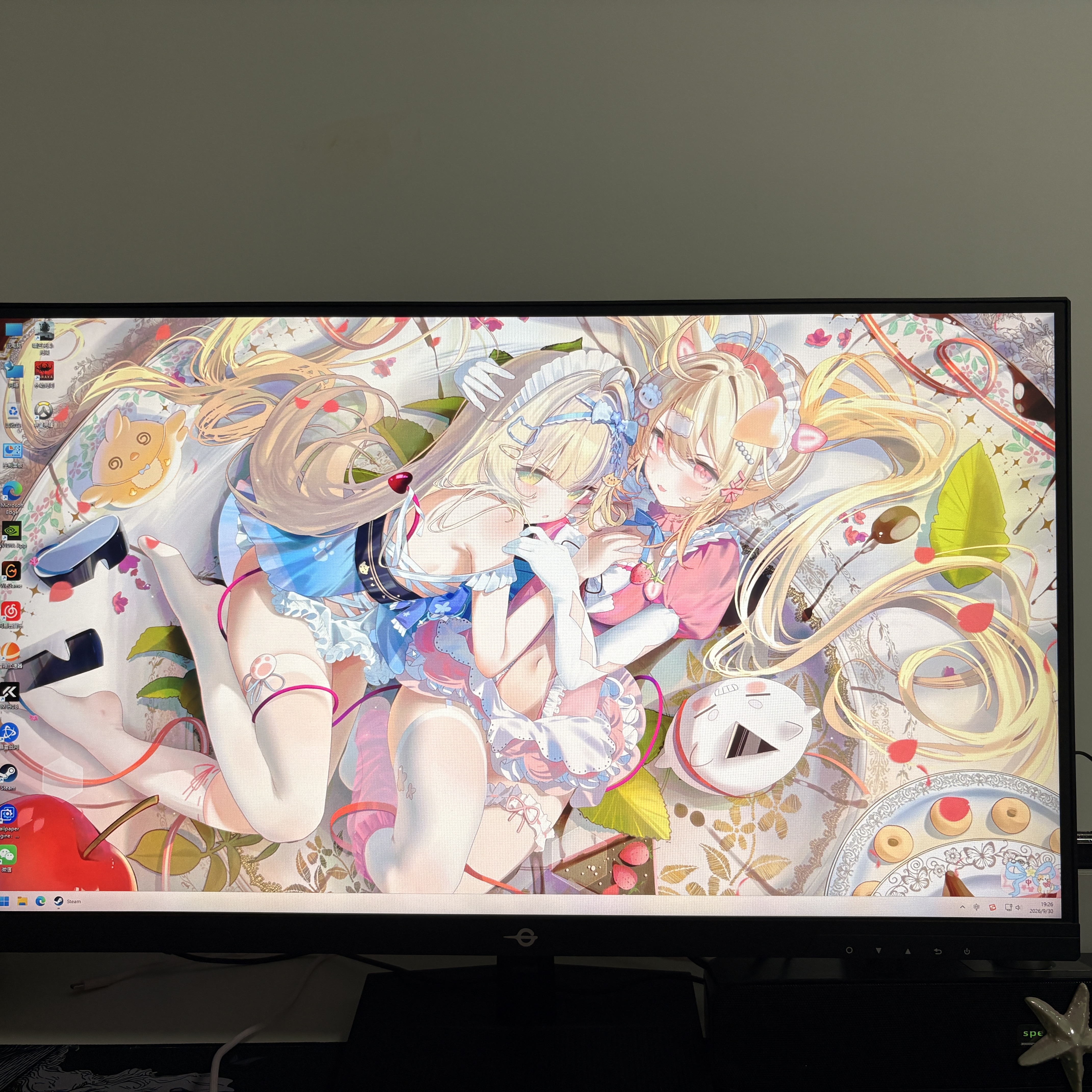 泰坦军团27英寸2K升级245Hz HDR400高亮版硬件低蓝光护眼 菜单软件出厂校色FPS三角洲1ms电竞显示器P2710R3 实拍图