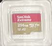 Sandisk闪迪256GB TF(MicroSD)内存卡4K极速金卡A2 V30 U3兼容大疆Pocket3/4P/Action 6运动相机/无人机存储卡 实拍图