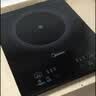 美的（Midea）电磁炉家用电陶炉大功率家用加大面板电磁灶猛火爆炒耐用防水面板八九档火力纤薄电池炉 新品【升级大面板】2200W猛火 实拍图